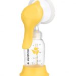 Medela Harmony Manual Breast Pump - Compact Swiss design featuring PersonalFit Flex shields and Medela 2-Phase Expression technology