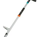 Gardena onkruidsteker voor de efficiënte verwijdering van onkruid, met uitwerper, gemaakt van gehard staal, Duroplast-coating (03518-20)