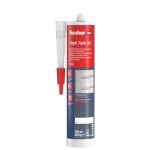 Beste montagekit fischer High Tack AC montagelijm, geurneutrale, op water gebaseerde montagelijm voor binnen, acryllijm voor het verlijmen van componenten en compensatie van oneffenheden, 310 ml, wit
