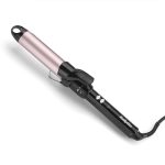 BaByliss 32mm Krultang - Pro Satin Touch, 10 Temperatuurinstellingen, Snelle Opwarming, Pluisvrije Krullen, Geintegreerde Standaard - Zwart & Roze, C332E