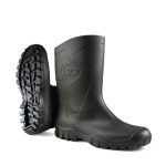 Dunlop Dee Lage waterdichte regenlaarzen, Zwart, Maat 45