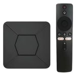 Beste IPTV player Android TV Box 4K met Chromecast, Smart TV Streaming Box, WiFi & Bluetooth, Google Assistant, Ondersteuning voor Netflix, Multimedia-speler, IPTV-geschikt