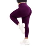 SINOPHANT Leggings voor dames, hoge taille, grote maten, sportlegging voor dames, voor sportschool, outdoor, XXL