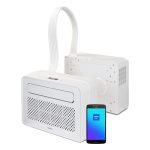 MEDION Smart Split Caravan Airco P502 (5000 BTU, 3-in-1, Koelen, Ontvochtigen, Ventileren, tot 12m², incl. Montageset, voor Caravan, Camper, WiFi, App-Functie, MD 37735)