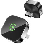 Beste Apple CarPlay dongle Draadloze CarPlay-adapter 2026 voor Apple, converteert bedraad naar draadloos CarPlay, USB-A/Type-C, Car Play donglestick alleen voor Apple auto's met bedraad CarPlay en Alleen voor iPhone iOS 10+