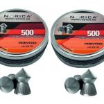 Norica Pointed Ballen, Kaliber 4.5/177, 2 x 500 Stuk, 1000 Stuk