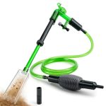 NICREW 2-in-1 Slibzuiger voor Aquarium, Waterververser tot 100 L