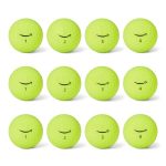 Amazon Basics Zachte Golfballen, 12 Stuks, Geel