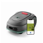 Philips 3000-serie Robotmaaier - Dwarsmaaien, GPS-mapping, Intelligent maaien, Sneller maaien, Hellingprestaties, HomeRun-app, Regensensor, Lichtgrijs (RSL3000/10)