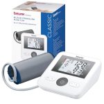 Beurer BM 27 bovenarm bloeddrukmeter met manchetpositiecontrole, manchet voor 22-42 cm, risico-indicator, aritmie-detectie, gegevensoverdracht naar Apple Health en co.