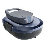 MEDION PR1 Zwembadrobot accu, voor opzetzwembad, bodemreiniging zwembad, One-Click-bediening, zelfparkeerfunctie, 120 min accuduur, 2,2 L filtercapaciteit, voor 80–100 m², incl. oplader en haak