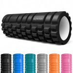 KG Physio Foam Roller - Massageroller voor benen, rug en armen - Ultra lichtgewicht kernspierroller die essentieel is om diepe spanning los te laten - 34.2 x 12.7 cm lange schuimroller