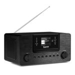 Beste internet radio met cd-speler TechniSat DIGITRADIO 570 CD IR - Stereo DAB+ Internet radio (CD speler, WLAN, FM, Bluetooth audio streaming, Spotify, USB, wekker, WiFi streaming, AUXin, equalizer, afstandsbediening, 2x 5 watt) zwart
