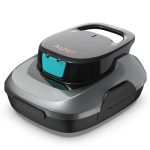 Beste zwembad robot stofstuiger AIPER Zwembadrobot, draadloze zwembadstofzuiger met accu, 90 minuten reinigingstijd, automatische reiniging met zelfinparkeerfunctie, compacte en lichte zwembadreiniger, ideaal voor bovengrondse