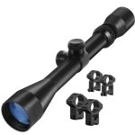 3-9x40 richtkijker met Mil-dot dradenkruis voor de jacht, geschikt voor 20 mm Picatinny-montageringen en 11 mm Dovetail-montageringen