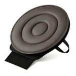SGZIOO Draaikussen voor Autostoel 360 Draaibaar, Draaistoelkussen voor Auto, Moeiteloos Bewegen, Antislip, Draagbaar Rond Draaikussen, Autostoelkussen voor Ouderen, Gehandicapten en Zwangere Vrouwen