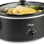 Olvy Slow Cooker Keramische Binnenpan Gezond Koken
