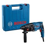 Bosch Professional boorhamer GBH 2-21 (met SDS plus, incl. extra handgreep, machinedoek, diepteaanslag, in opbergkoffer)