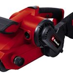 Beste bandschuurmachine Einhell Bandschuurmachine TC-BS 8038 (800 B, 76x142 mm schuurvlak, 380 min.-1 keramische beschermingsinzet, extra handgreep, geïntegreerde stofafzuiging, incl. schuurband)
