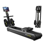 YPOO Roeitrainer Magnetisch, Opvouwbare Roeimachine voor Thuis, 16 Weerstandsniveaus, Stille Magnetische Roeitrainer met Dubbelgeleiderail, Max. 350 lb Draagvermogen, LCD-Display