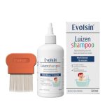 Evolsin® 120ml Luizenshampoo & Luizenkam voor Volwassenen & Kinderen