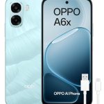 Beste Oppo telefoon OPPO Smartphone A6x, 4 GB + 128 GB, Qualcomm Snapdragon 685, 17 cm (6,75 inch) HD+ display, 13 MP camera, batterij 6100 mAh