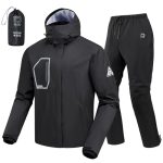 RIDEIRON Motorfiets regenkleding voor mannen waterdicht reflecterend