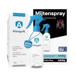 Allergoff Mijtenspray - Effectieve Mijtenspray voor Matrassen, Bedden en Textiel - Voor Mensen met Allergie - Bestrijdt Mijten & Allergenen - Tegen Allergenen van Schimmels & Pollen, 400 ml