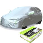 BEXITA Auto Cover Waterdichte Volledige Auto Cover voor autos All Weather Windproof Snowproof UV-bescherming Outdoor Indoor Car Cover Fit voor Hatchback Lengte (tot 430cm)