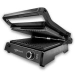 Beste contactgrill met verwisselbare platen Safecourt Kitchen - Contactgrill 3-in-1 - Tosti-apparaat, Tosti-ijzer & Grillplaat - Uitneembare Platen - PFAS-Vrij