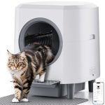 Ellenpent Gesloten Automatische Kattenbak Zelfreinigende Anti-Geur 90L