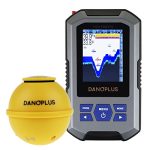 Draagbare draadloze visdetector, sonarsensor, 45 m, oplaadbare dieptedetectie, kajakvisaccessoires voor zeevissen en ijsvissen