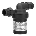 Solar Hoge Temperatuur Waterpomp Dc 12V 10W Borstelloze Boiler Hot Circulatiepomp Dompelpomp Laag Geluidsniveau 1/2 Draad