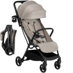 LIONELO Agia Reisbuggy Lichtgewicht 7,3 kg Compact Opvouwbaar met Auto Fold