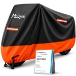Maizjok® Motorhoes Waterdicht Buiten, Motorfiets Hoes 210D Outdoor Indoor