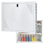 Inbouw verdeelkast voor vloerverwarming, verdeelkast
