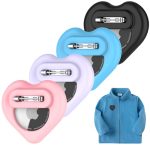 DDJ Air GPS-tracker voor kinderen, verborgen hoes, 4-pack voor Air GPS-tracker houder voor kinderen met onzichtbare pin, anti-verloren, voor kinderen, ouderen, schoenen, bagage, huisdierenkraag