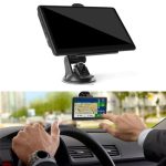 Auratrove 7 Inch GPS Navigator voor Auto en Truck, Europese Kaarten met Voice Broadcast en HD Touch Screen, Draagbaar Navigatiesysteem voor Oudere Bestuurders