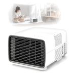 Stille draagbare airconditioner & mini-airco - 2700 BTU echte compressor met 45 dB slaapstand, 280W energiezuinige 3-in-1 koeler, direct klaar voor gebruik, voor campers, busjes, studentenkamers