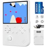 Aivuidbs RG40XX V Handheld Gameconsole RG 40XXV 4,0 inch IPS-scherm met 64G TF-kaart vooraf geïnstalleerde 5223 games ondersteunen 5G WiFi 4.2 Bluetooth online vechten, streaming en HDMI retro