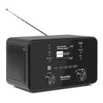 TechniSat DIGITRADIO 550 IR - Stereo internetradio (DAB+, FM, wifi, Bluetooth, app-bediening, wekker), zwart