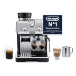 De'Longhi La Specialista Arte EC9155.MB, Pistonmachine met bonenmaler en My Latte Art Stoompijpje, Inclusief Barista Kit, Zwart