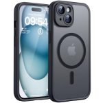 TOCOL voor iPhone 15 Case Compatibel met MagSafe, Zwart