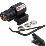 Beste red dot voor pistool HAOXUAN Red Dot Sight, Picatinny Rail Mount, Dual Purpose voor pistool, luchtpistool, geweer - 11mm/20mm Weaver Picatinny Mount