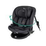 Bebeconfort RevolveFix 360 i-Size, 360 Draaibare Autostoel, 0-12 jaar, 40-150 cm, ISOFIX-Autostoel, Top Tether-Installatie, 360 Draaibaarheid, 6 Ligposities, 12 Hoofdsteunposities, Full Black