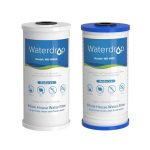 Waterdrop Waterfilter voor het hele huis, 10 "x 4,5", vervanging voor het waterfiltersysteem voor het hele huis WD-WHF21-PG
