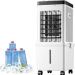9000 Btu 3-in-1 Mobiele Airconditioning, Energiezuinige Draagbare Airco Klasse A Met Led-scherm, Afstandsbediening, 24-uurs Timer En 3 Instelbare Ventilatorsnelheden