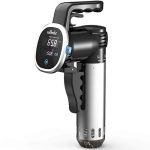Beste sous vide apparaat Sous Vide Cooker Immersion Circulator, Wancle sous vide machine 850W, Ultra-Stil, 120V, Zwart
