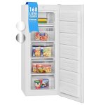 Bomann® Diepvries, Diepvries, Diepvries, Inhoud 168 liter, Omkeerbare deurscharnier, 4-sterren vriesvak, GS 7340 Wit