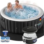 CASARIA Opblaasbare Whirlpool 4 Personen Ø163cm 100 Jets 42°C